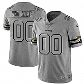 Nike Jaguars Customized 2019 Gray Gridiron Gray Vapor Untouchable Limited Jersey,baseball caps,new era cap wholesale,wholesale hats